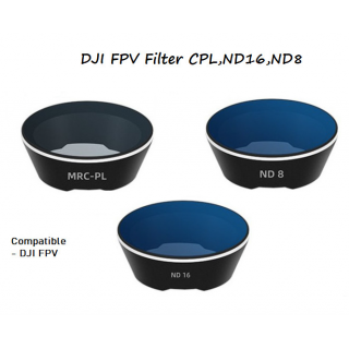 Dji FPV filter lens CPL+ND8+ND16 - Dji FPV lensa combo - optical glass